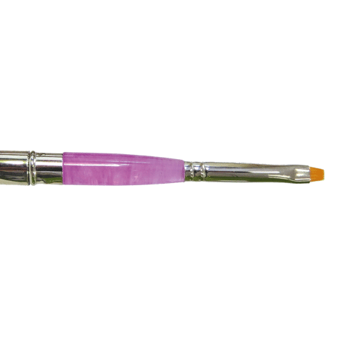 Brush silver-line Pink