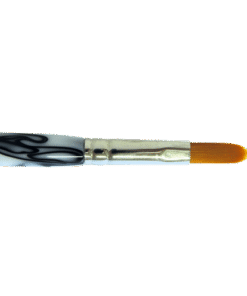 Brush silver-line-white