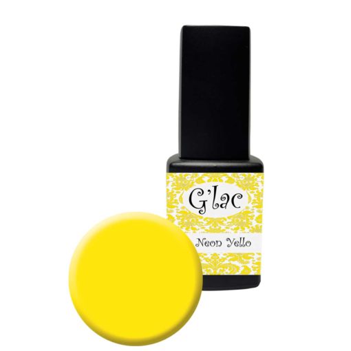 Yello Fluo Fantasy – Glow in the dark Gellak Gellac nagelproducten gelproduct G'Lac Beautyconceptstore Sint Niklaas