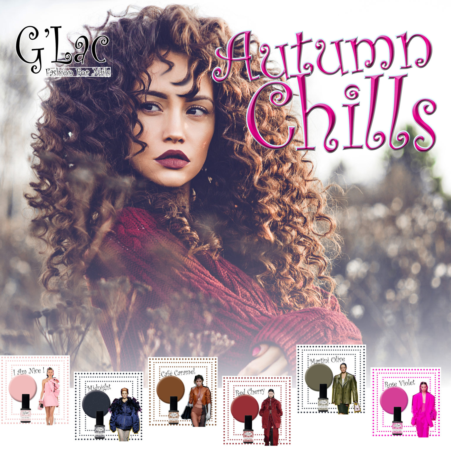 Autumn Chills Gellak Gellac nagelproducten gelproduct G'Lac Beautyconceptstore Sint Niklaas
