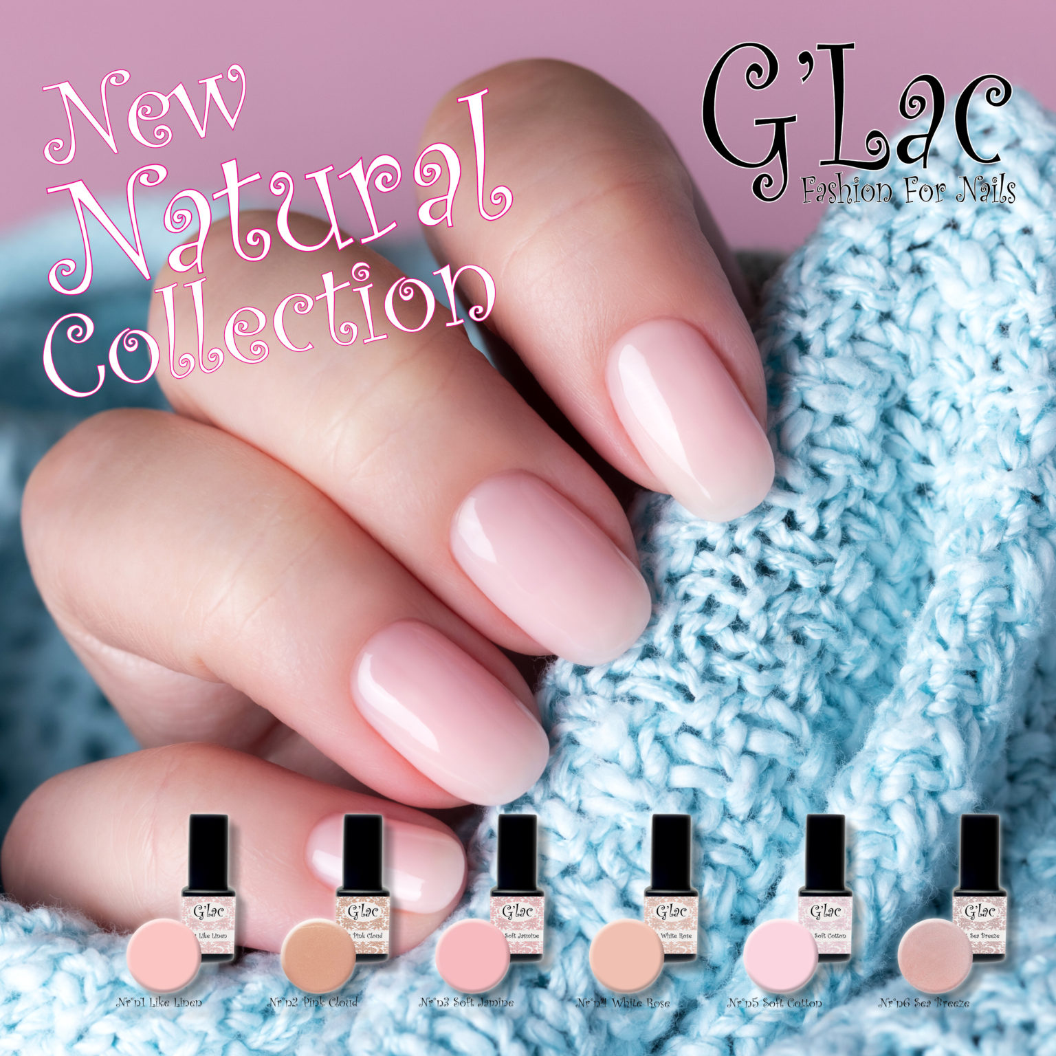 Like linen – 6 Pack deal G’lac gellaknagels nagelproducten sint niklaas Nails Nails Beauty Pedicure Manicure Belgium