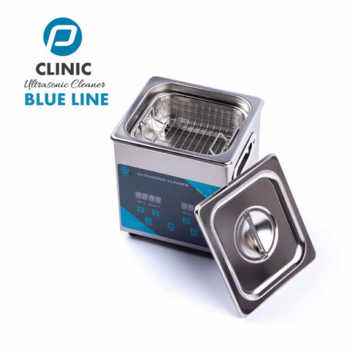 PClinic Blue Line Ultrasoon Reiniger 1L gebruiken met de Podisonic , pedicure manicure ontsmetting en reiniging voor alle materialen sint-niklaas