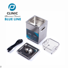 PClinic Blue Line Ultrasoon Reiniger 2L gebruiken met de Podisonic , pedicure manicure ontsmetting en reiniging voor alle materialen Sint-Niklaas