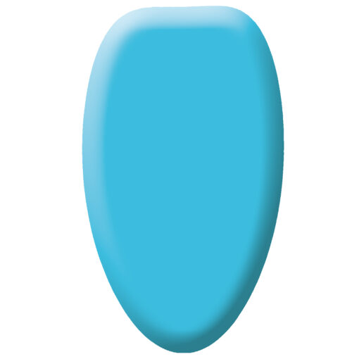 Azure Blue Gellak gellaknagels nagelproduckten G'lac vloeit mooi uit waardoor vijlen tot een minimum beperkt wordt, gellaknagels.