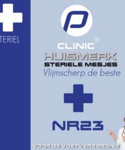 P Clinic Steriele Pedicure Mesje nr 23 is vlijmscherp gellaknagels nagelproducten G'lac Manicure en Pedicureproducten en ook gellaknagels Sint Niklaas