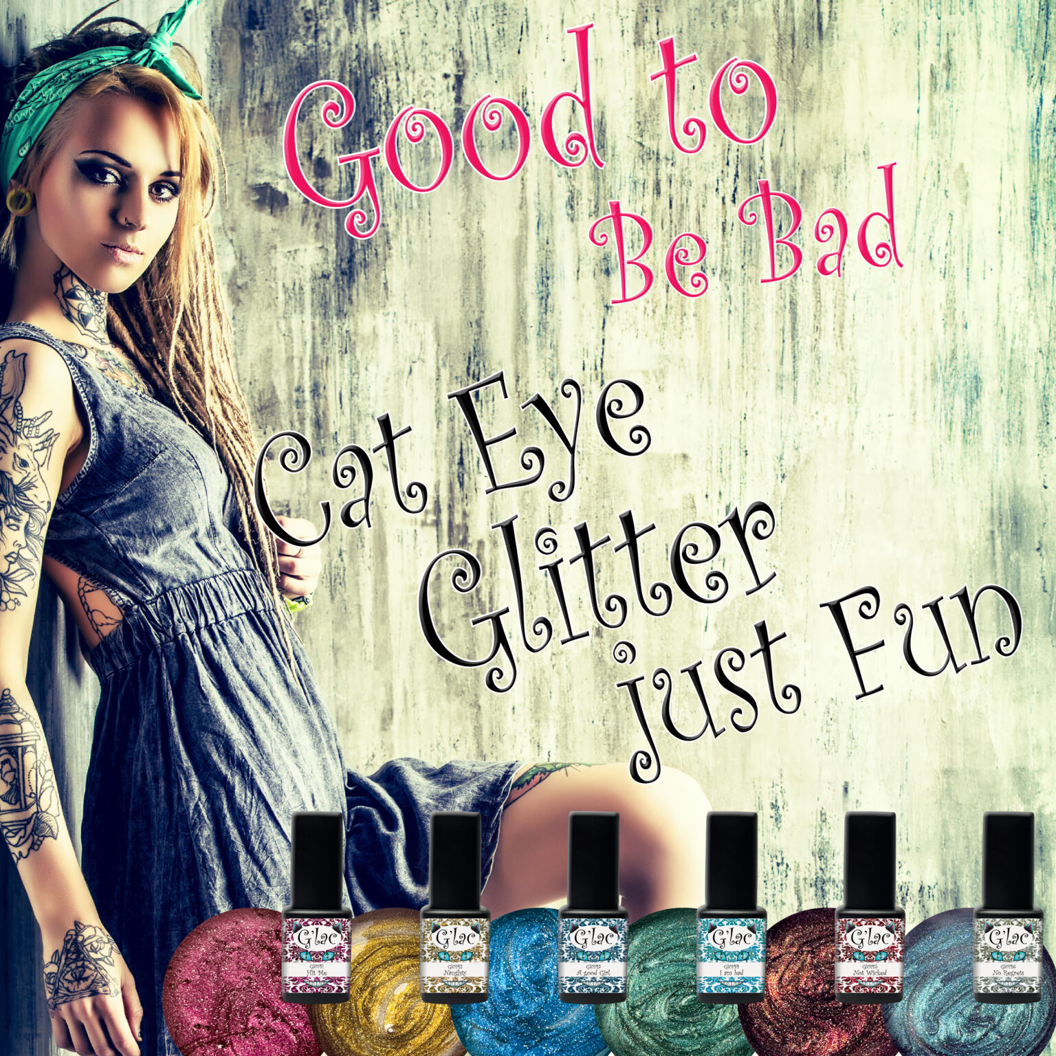 ✨ Dare to Sparkle met de nieuwe G’lac collectie: It’s Good to Be Bad! ✨Breng je nagels naar een hoger level met deze spectaculaire cat eye kleuren. 💅 Vol met glitters die je met een magneetje kunt manipuleren tot hypnotiserende designs.