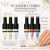 Ontdek de G’lac Summer Combo! Een exclusieve combinatie van 3 zachte pastelkleuren en 3 transparante Mystic Cat Eye Effect Gels.
