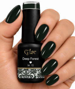 🌲 G’lac Deep Forest – Nr. 72Een intense, diepdonkere bosgroene gellak met een koele, mysterieuze ondertoon. Deep Forest straalt pure elegantie en luxe uit en is perfect voor stijlvolle herfst- en winternagels.🍂 Onderdeel van de It's Getting Dark Collection.✨ Professionele gellak | 8 ml | TPO-free | HEMA-free | Di-HEMA-free